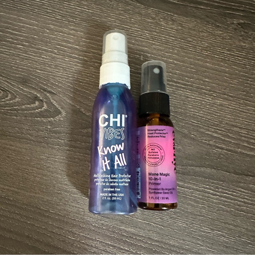 Eva NYC Mane Magic Primer Chi Vibes Know It All Hair Protetor Travel Set